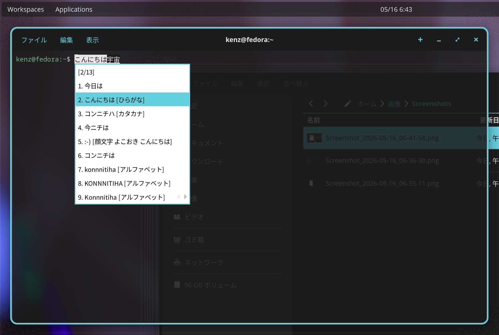 そのたぐいのこと - on Other GUIs